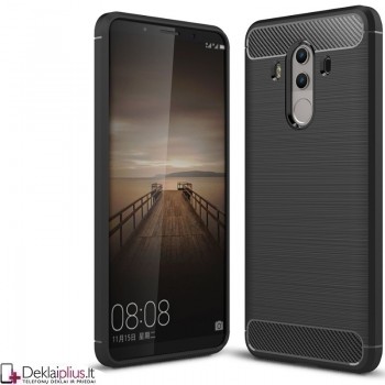 Carbon guminis dėklas - juodas (Huawei Mate 10 Pro) Carbon guminis dėklas - juodas (Huawei Mate 10 Pro)